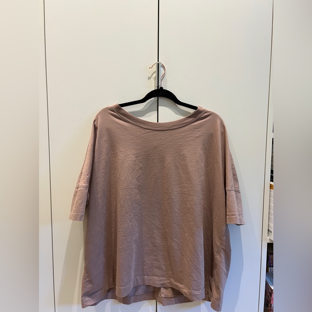 Lululemon Brown Top (Small) | Loose, Comfy, Perf. for lounging around the house